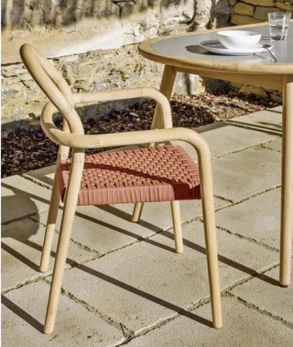 mejores sillas de exterior madera maciza elegantes diseño